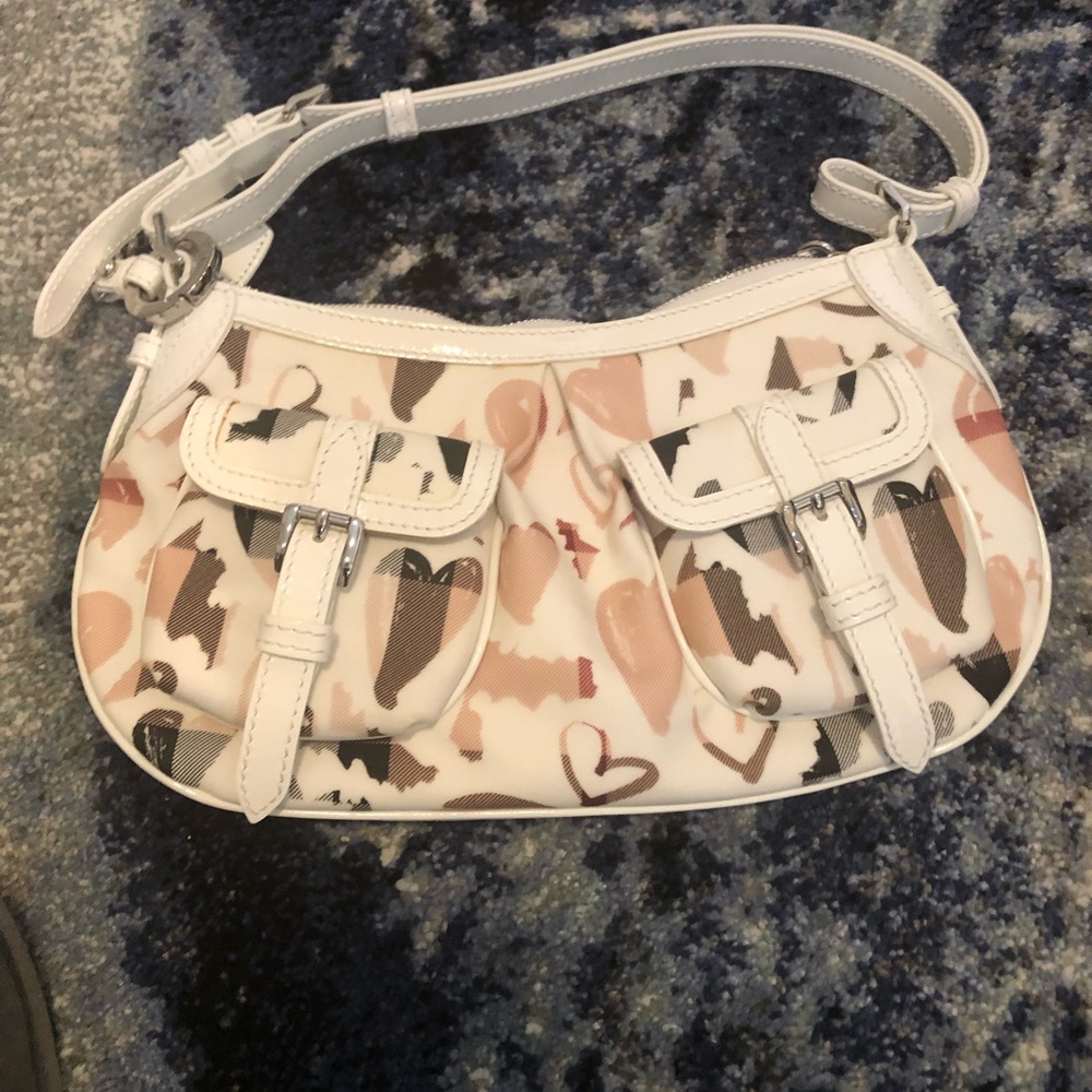 Brand new Burberry vinyl handbag